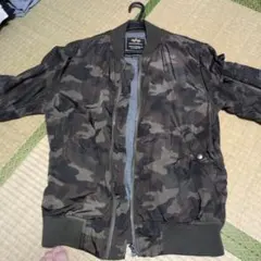 ALPHA INDUSTRIES カモフラージュ ジャンパー M