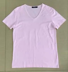 ビームス　メンズTシャツ　vネック　Sサイズ　ピンクのサムネイル