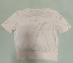 レリアン　星座モチーフ 半袖Tシャツ ホワイト