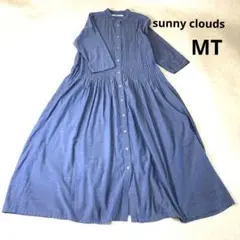 【超美品】サニークラウズ　渾身のタックワンピース　LL Sunny clouds（サニークラウズ）の「サニークラウズ 渾身の
