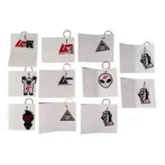 セリア　ムー　コレクションアクリルキーホルダー10個セット