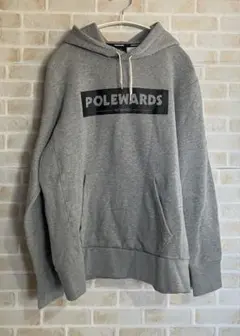 新品未使用 POLEWARDS ポールワーズ フードパーカー グレー
