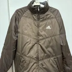 adidasダウンジャケット　ブラウン