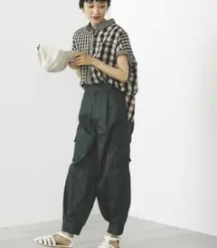 BEAMS HEART / クレイジー ギンガムチェック シャツ