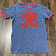 UNDER ARMOUR Tシャツ SMサイズ インディゴ/レッド