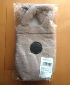 【新品】スターバックス2025 ホリデー ボトルショルダーバッグ ファーベージュ