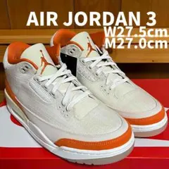 AIR JORDAN 3 Starfish 27cm IH7694-200