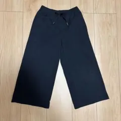 GU リブプルオンワイドフレアパンツ　120