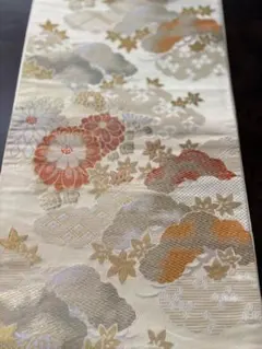 高級 洒落帯 袋帯 ♢ 正絹 幾何学模様 抽象柄 R419 - メルカリ