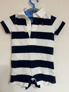 Ralph Lauren ストライプロンパースのサムネイル