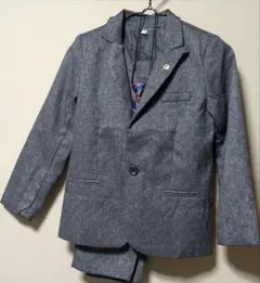 フォーマルスーツ　140cm グレー　3ピース