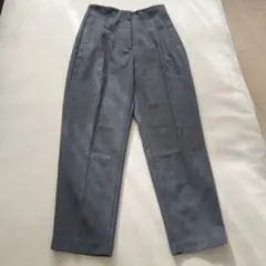 ZARA ザラ　ハイウエストパンツ　グレー