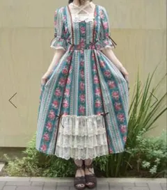 美品axes femme♡Kawaiiローズベリーワンピース.ロリータいちご - メルカリ