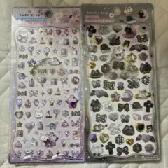 国内正規品　ジュエルプチドロップシールkuroirodrop budodrop