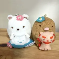 すみっこぐらし　ご当地　マスコット　キーホルダー