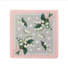 【新品未開封】フェイラー ピュールミュゲ　ハンカチ すずらん ピンク