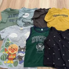 子供用Tシャツセット 7枚 まとめ 男の子 保育園用 ベビー