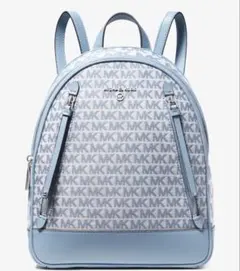 MICHEAL KORS マイケルコース リュック MKロゴ バイカラー ブルー