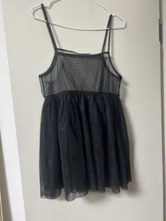 FRIFUL ブラックメッシュビスチェ