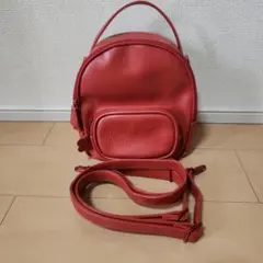 MARY QUANT 3WAY リュック レッドのサムネイル