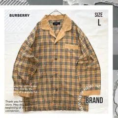 希少入手困難 【BURBERRY LONDON】ノバチェック　パジャマシャツ