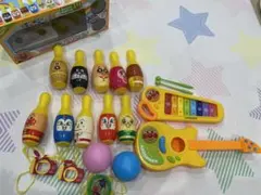 アンパンマン　ギター、木琴、ボーリングまとめ売り