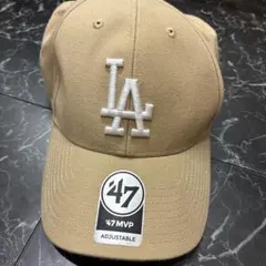 47 Brand LA ドジャース キャップ ベージュ