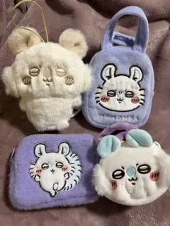 ちいかわ　モモンガ　プライズ　4種セットのサムネイル