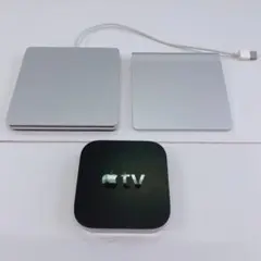 アップル Apple TV 外付けドライブ トラックパッド 3点 ジャンク品