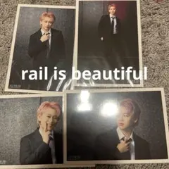 超特急 シューヤ 生写真 rail is beautiful セミコンプ E