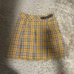 BURBERRY LONDON ノバチェック プリーツスカート 140Aのサムネイル