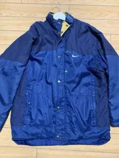 Nike ネイビー XL 中綿ナイロンジャケット90s