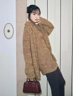 snidel ミニニットワンピース テーラードジャケット セット