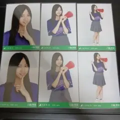 乃木坂46 川端晃菜 生写真 ベースボールシャツ2025 2コンプ