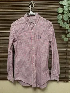 Ralph Lauren チェック柄 ボタンダウンシャツ S