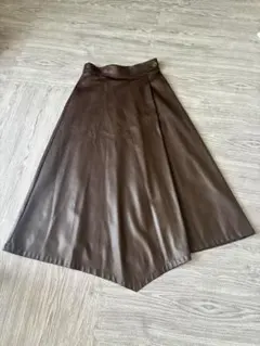 レザースカート 本革