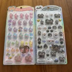 正規品　モンチッチ　うるちゅるポップシール　2点セット　カミオジャパン