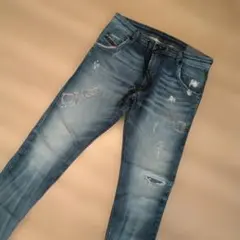 【お値下げ】DIESEL ダメージジョグジーンズ