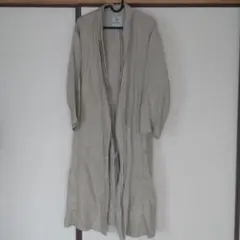 ナノ・ユニバース　リネンショールコート