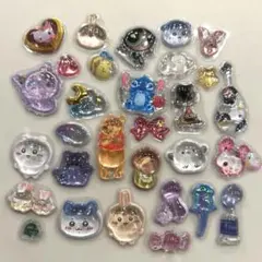 22 ボンボンドロップシール　立体　フレークシール　キャラクター　おすそ分け