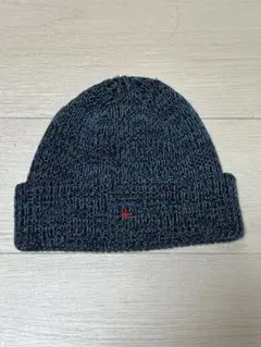 NOAH ニット帽 青・赤 ストライプ ファッション メンズ 帽子 NOAH
