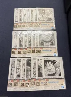 一番くじ ドラゴンボール 40th G賞 コミックスクリアファイルセット 21種