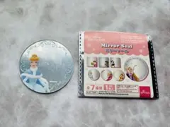 ダイソー Disney PRINCESS ミラーシール シンデレラ