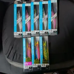 パープル系 エギ 7個セット エメラルダスボート2 ティップランナー 響