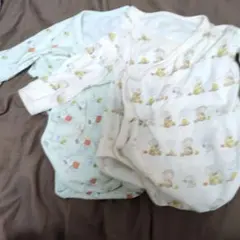 ユニクロ ロンパース 青 アイボリー スヌーピー まとめ売り