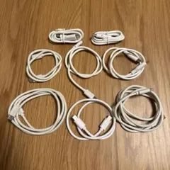 CIO ホワイト USB-Cケーブル 8本セット