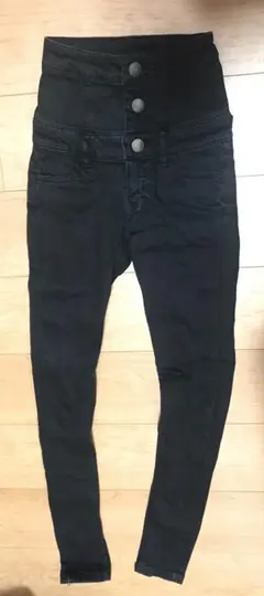 EMODA ハイウエストスキニー 黒