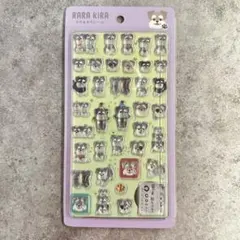 【新品未開封】正規品 ララ★キラシール シュナウザー 犬 ぷっくりシール