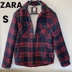 ZARA ザラ RELAXED FITメンズ 裏ボアジャケット アウター S