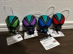 仮面ライダーゼッツ ぬいぐるみちゃーむ 4種